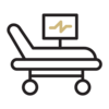 Hospital Bed Icon 