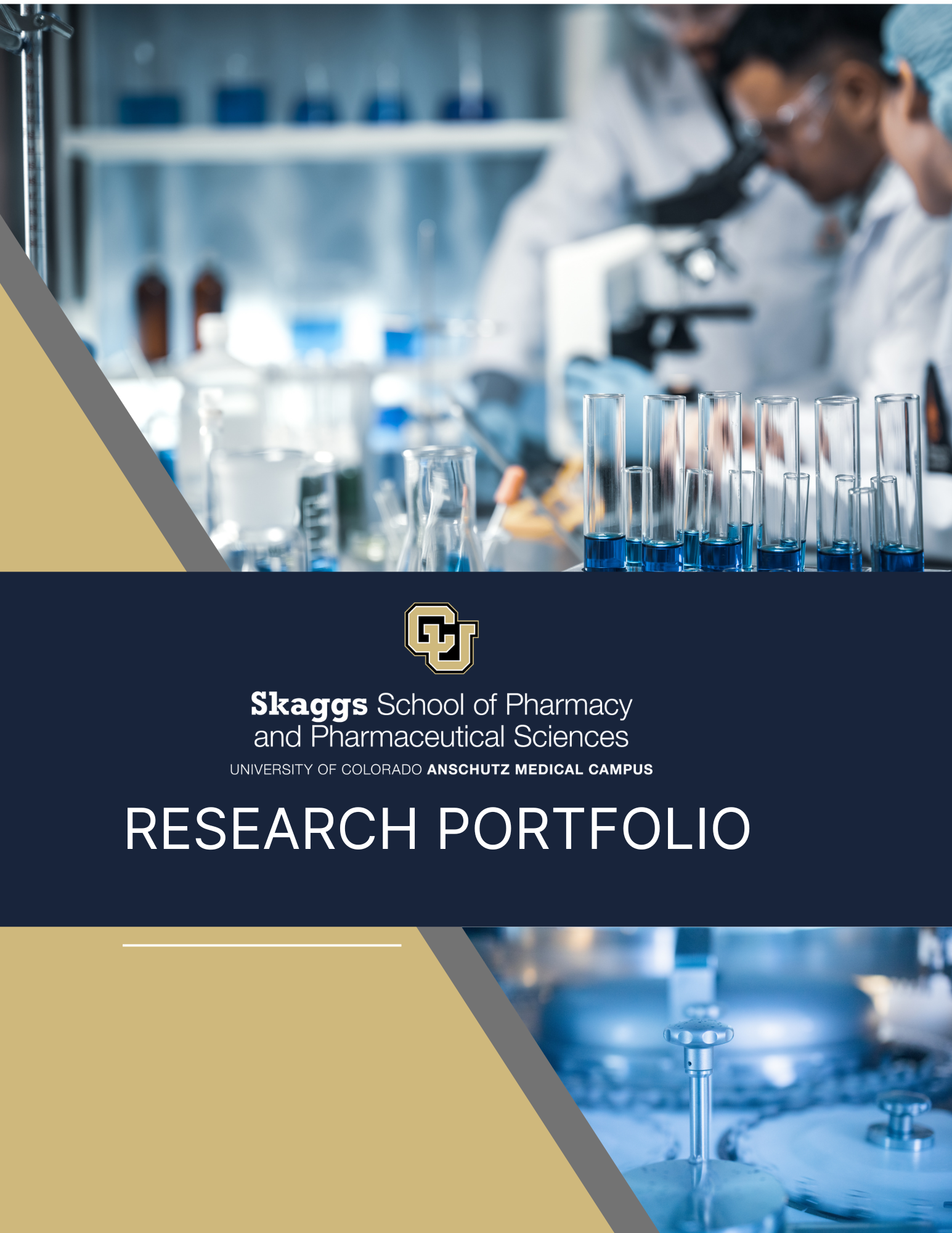 Pharmacy Research Portfolio cover page