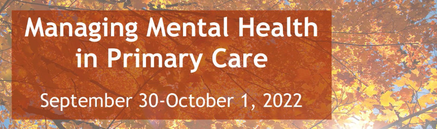 Managing Mental Health in Primary Care