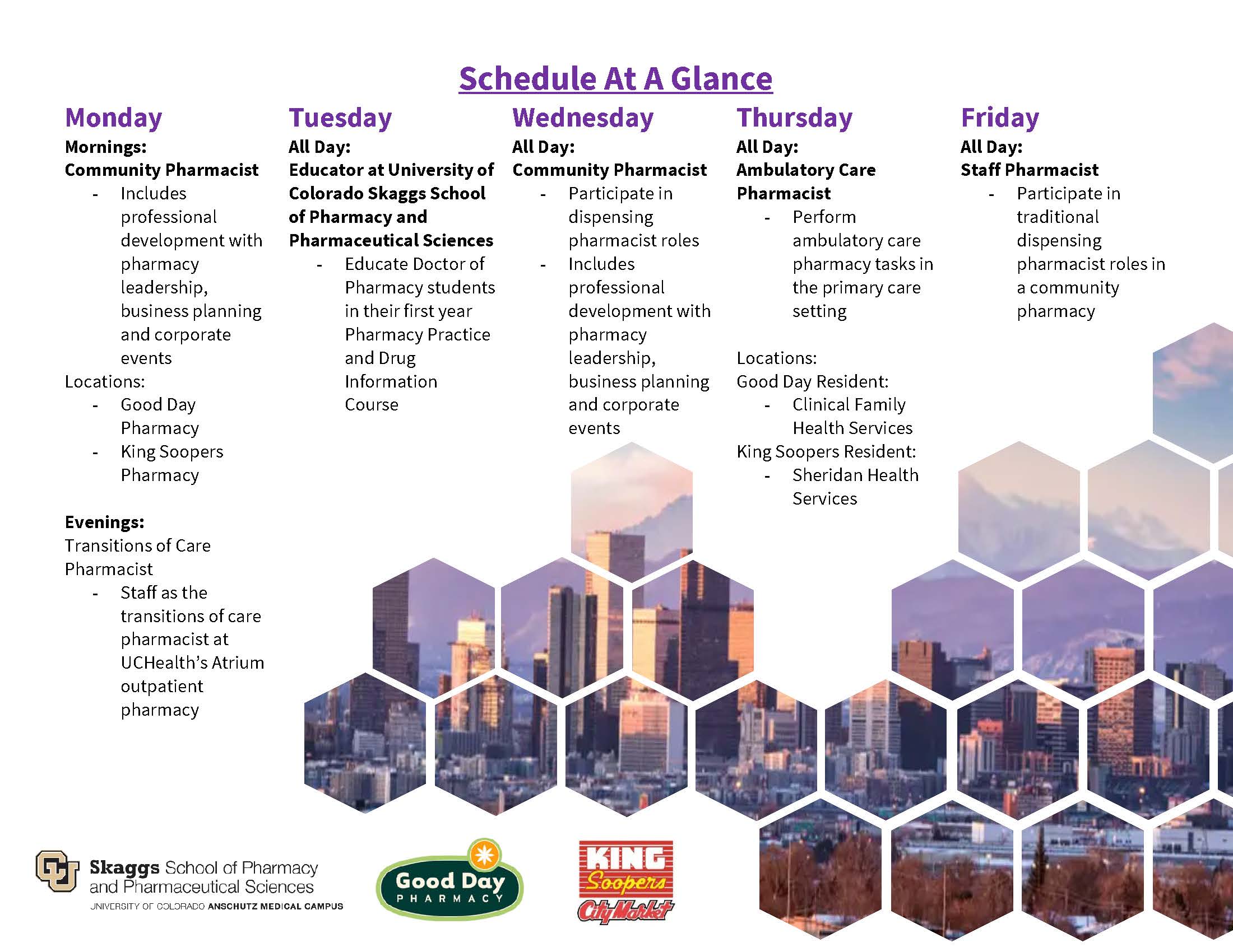Residency Schedule Design