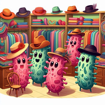 Mitochondria wearing hats